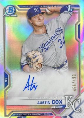 2021 Bowman #CPA-AC Chrome Prospect Auto - Refractor /499 (1st)