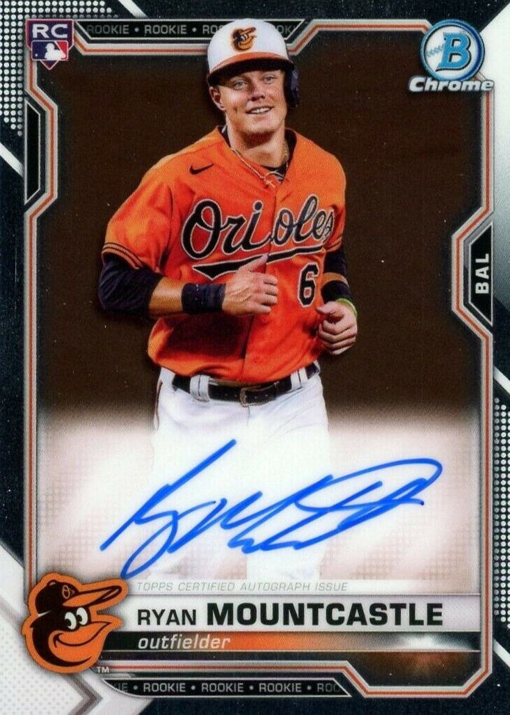 その他 Ryan Mountcastle RC Autograph Topps 2021 TOPPS JAPAN EDITION RYAN MOUNTCASTLE AUTOGRAPH CARD 1/3