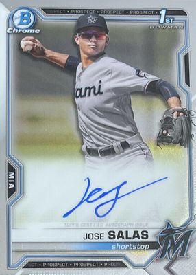 2021 Bowman #CPA-JS Chrome Prospect Auto (1st)