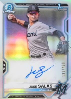 2021 Bowman #CPA-JS Chrome Prospect Auto - Refractor /499 (1st)