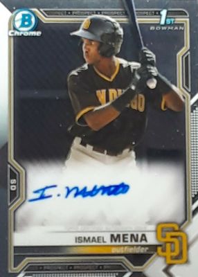 2021 Bowman #CPA-IM Chrome Prospect Auto (1st)