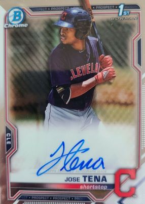 シングルカード Topps - Jose Tena auto Topps Bowman 1st Topps - Jose Tena auto Topps Bowman 1stの通販 by サク's shop