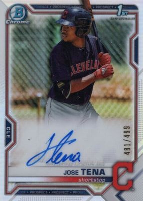 2021 Bowman #CPA-JT Chrome Prospect Auto - Refractor /499 (1st)