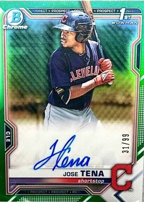 シングルカード Topps - Jose Tena auto Topps Bowman 1st シングルカード Topps - Jose Tena auto Topps Bowman 1st Jose