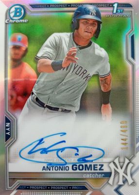 2021 Bowman #CPA-AGO Chrome Prospect Auto - Refractor /499 (1st)