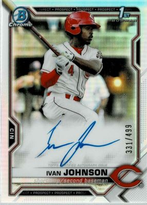 2021 Bowman #CPA-IJ Chrome Prospect Auto - Refractor /499 (1st)
