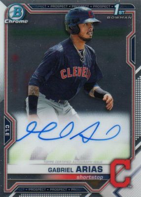 2021 Bowman #CPA-GA Chrome Prospect Auto (1st)