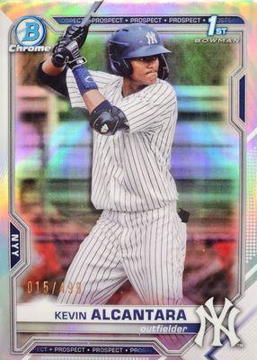 2021 Bowman #BCP-97 Chrome Prospects - Refractor /499 (1st)