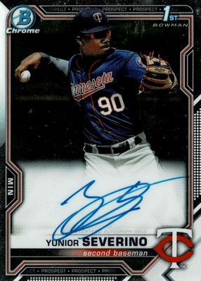 2021 Bowman #CPA-YS Chrome Prospect Auto (1st)