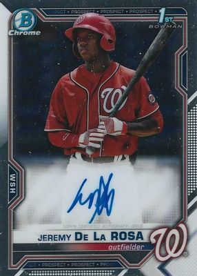 2021 Bowman #CPA-JDL Chrome Prospect Auto (1st)