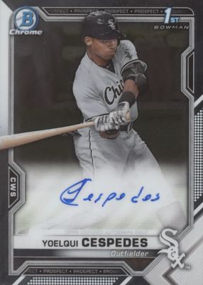 2021 Bowman #CPA-YC Chrome Prospect Auto (1st)