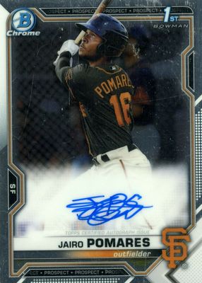 2021 Bowman #CPA-JP Chrome Prospect Auto (1st)