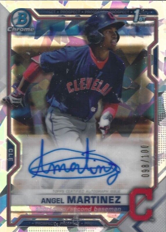 2021 Bowman #CPA-AMA Chrome Prospect Auto - Atomic Refractor /100 (1st)