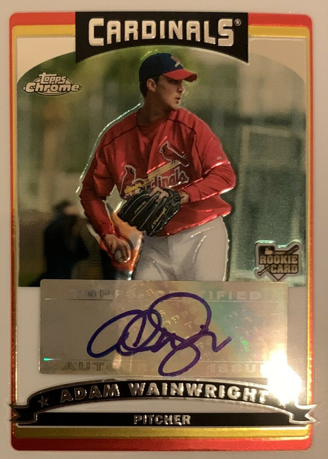 ADAM WAINWRIGHT ROOKIE CARD ３枚セット Adam Wainwright 2006 Topps Chrome #334 Rookie Auto Price Guide