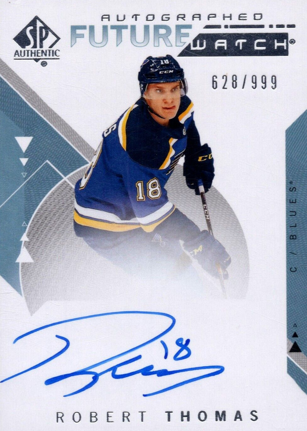 Robert Thomas 2018 SP Authentic #188 Future Watch Auto /999 Price
