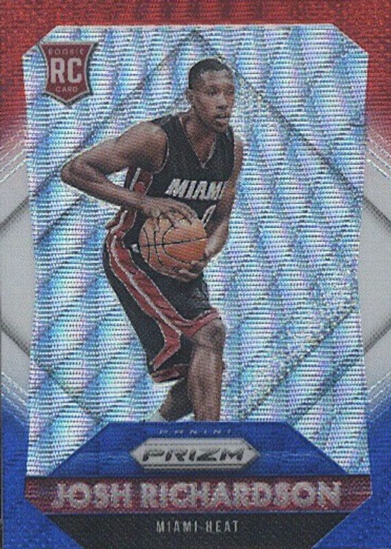 2015 Prizm #317 Red White Blue