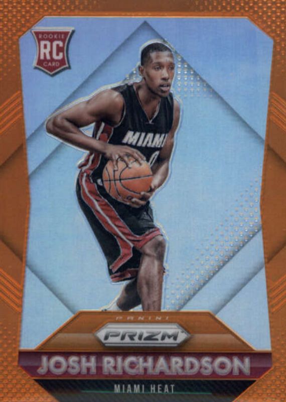 Josh Richardson 2015 Prizm #317 Orange /65 Rookie SGC 9