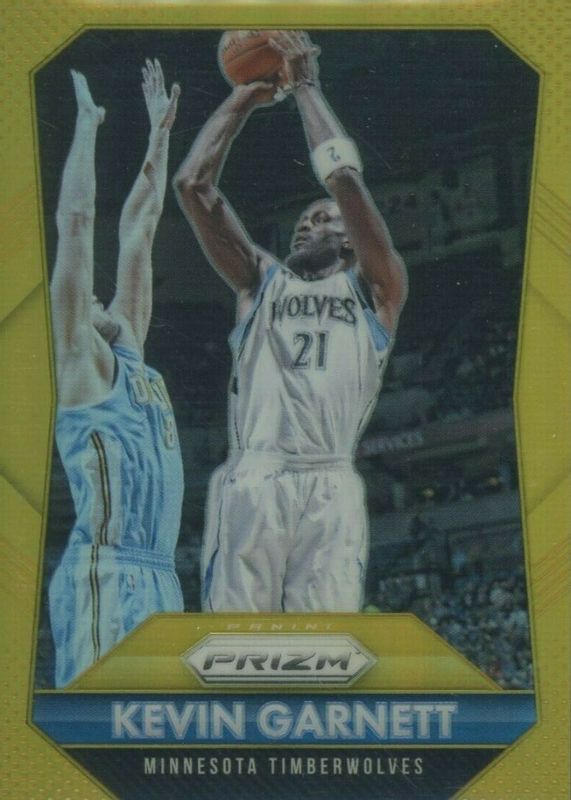 Kevin Garnett 2015 Prizm #6 Gold /10 PSA 10