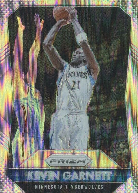 Kevin Garnett 2015 Prizm #6 Flash BGS 9.5