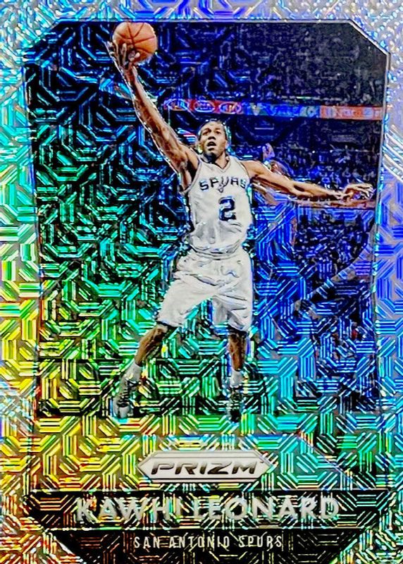 Kawhi Leonard 2015 Prizm #81 Mojo /25 RAW