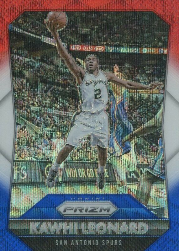 Kawhi Leonard 2015 Prizm #81 Red White Blue SGC 9.5