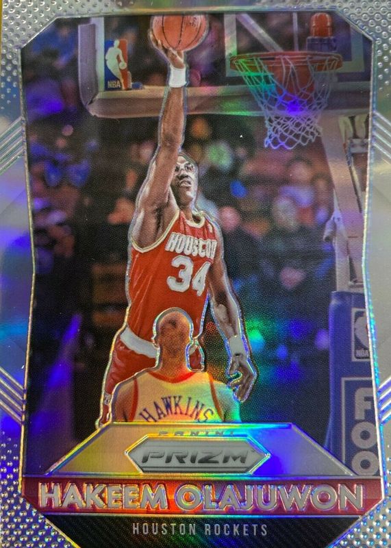 Hakeem Olajuwon 2015 Prizm #247 Silver RAW