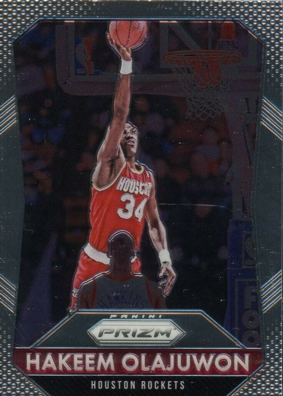 Hakeem Olajuwon 2015 Prizm #247 Base PSA 10