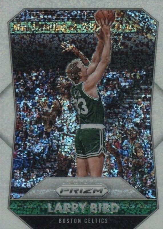 Larry Bird 2015 Prizm #261 White Sparkle /(SSP) PSA 10