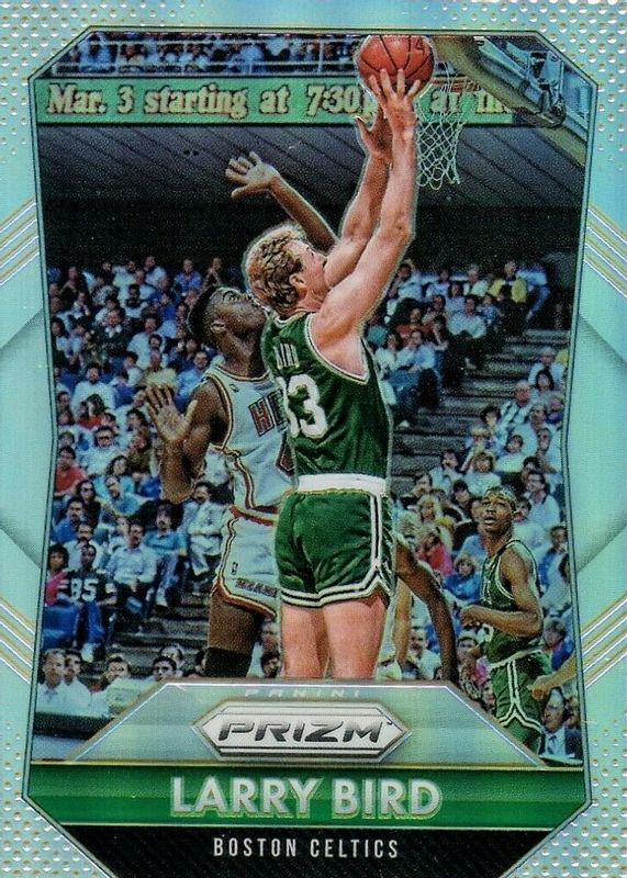 Larry Bird 2015 Prizm #261 Silver BGS 10 PRISTINE