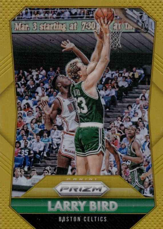 Larry Bird 2015 Prizm #261 Gold /10 PSA 10