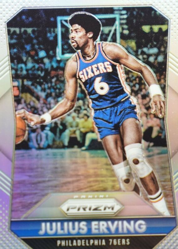 Julius Erving 2015 Prizm #288 Silver PSA 10