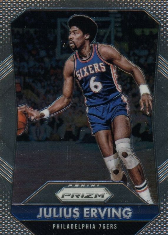 Julius Erving 2015 Prizm #288 Base PSA 9