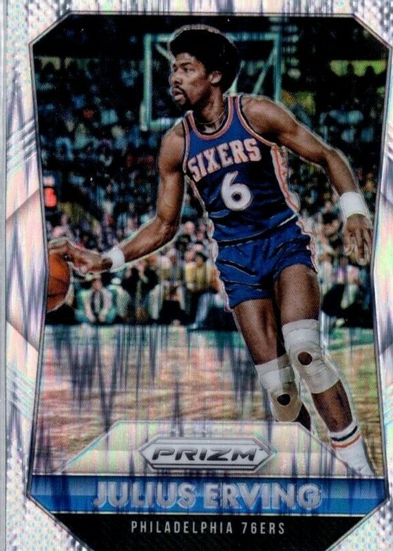 Julius Erving 2015 Prizm #288 Flash RAW