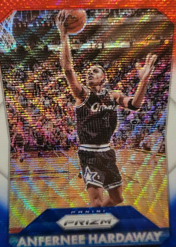 Anfernee Hardaway 2015 Prizm #253 Red White Blue SGC 9.5