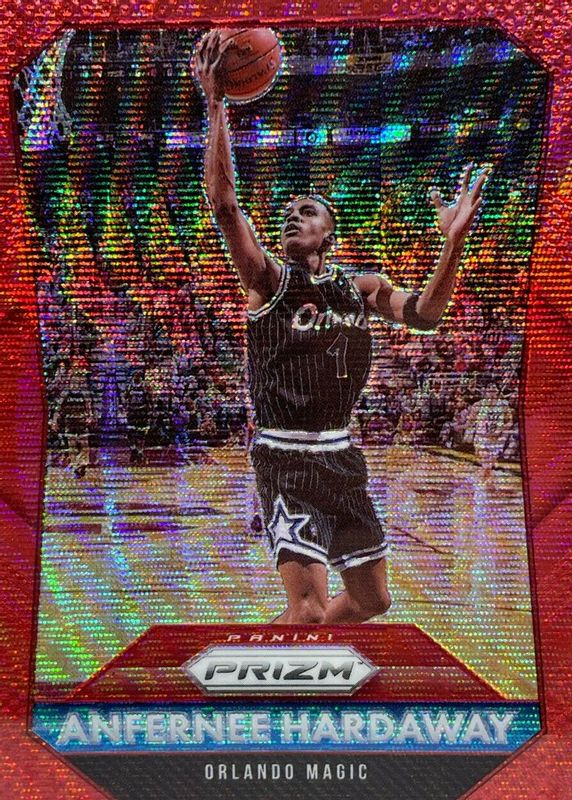 Anfernee Hardaway 2015 Prizm #253 Ruby Wave /350 SGC 10