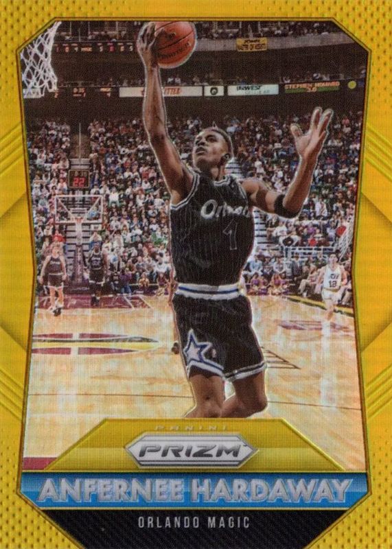 Anfernee Hardaway 2015 Prizm #253 Gold /10 RAW