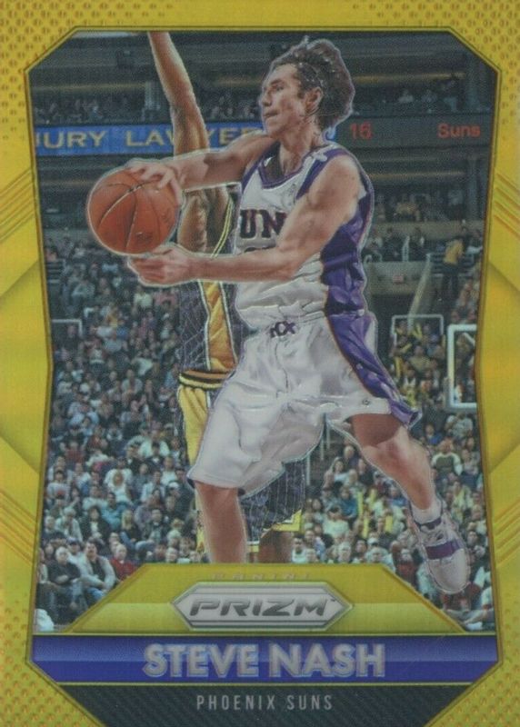 Steve Nash 2015 Prizm #246 Gold /10 RAW