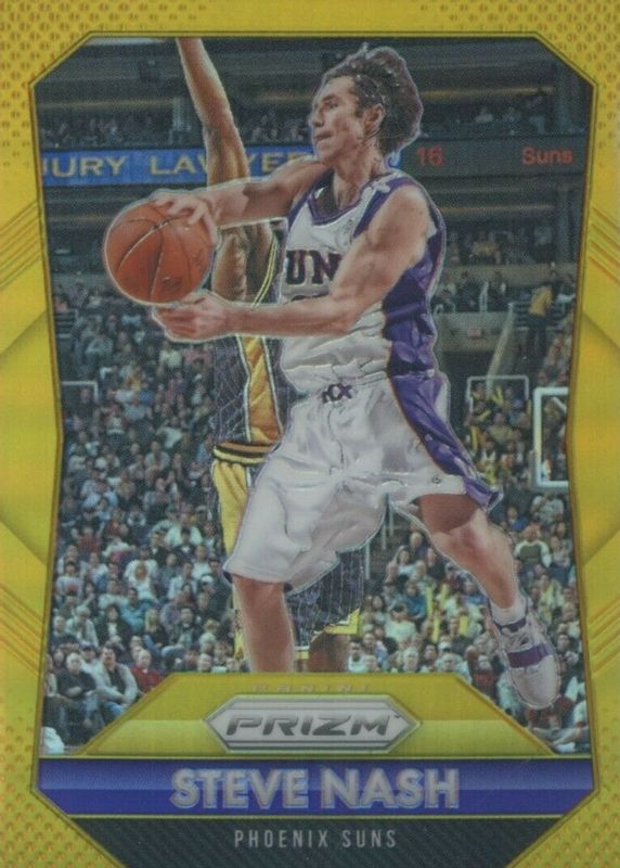 Steve Nash 2015 Prizm #246 Gold /10 SGC 9.5