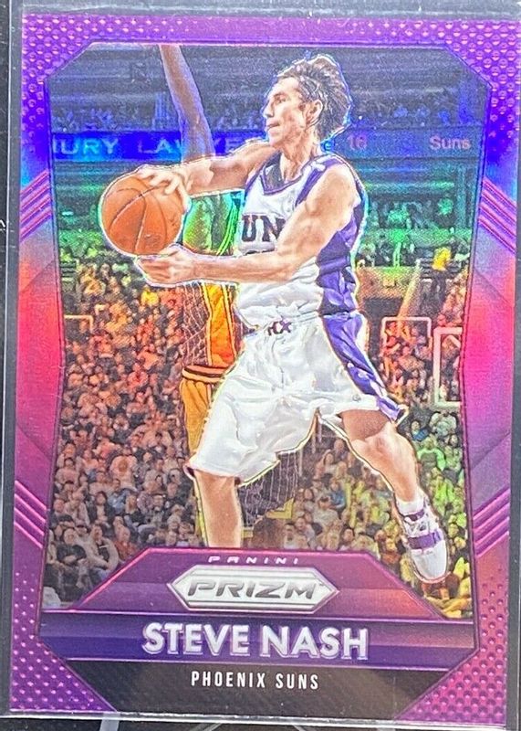 Steve Nash 2015 Prizm #246 Purple /99 PSA 10