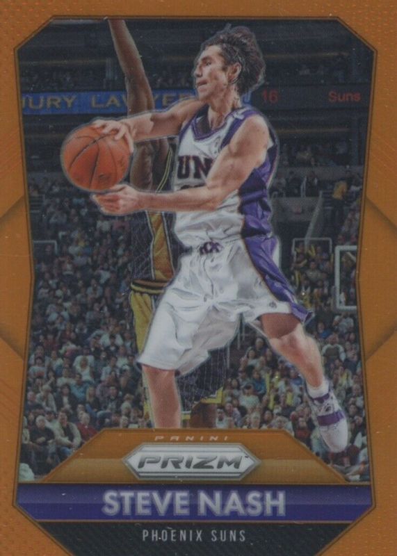 Steve Nash 2015 Prizm #246 Orange /65 BGS 9