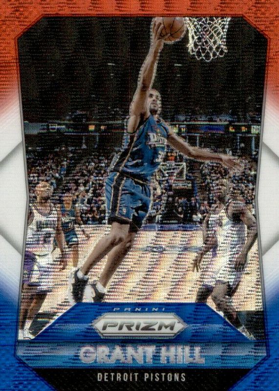 Grant Hill 2015 Prizm #295 Red White Blue BGS 9