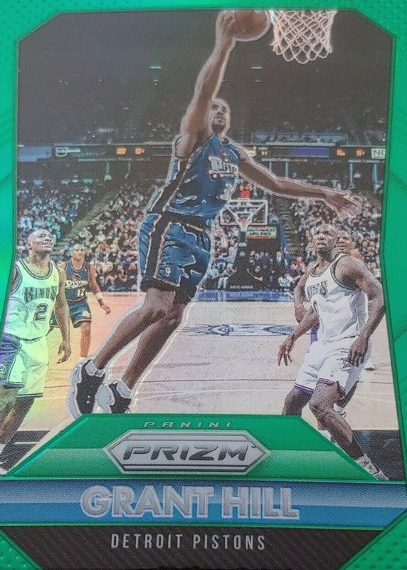 Grant Hill 2015 Prizm #295 Green BGS 10 BLACK LABEL