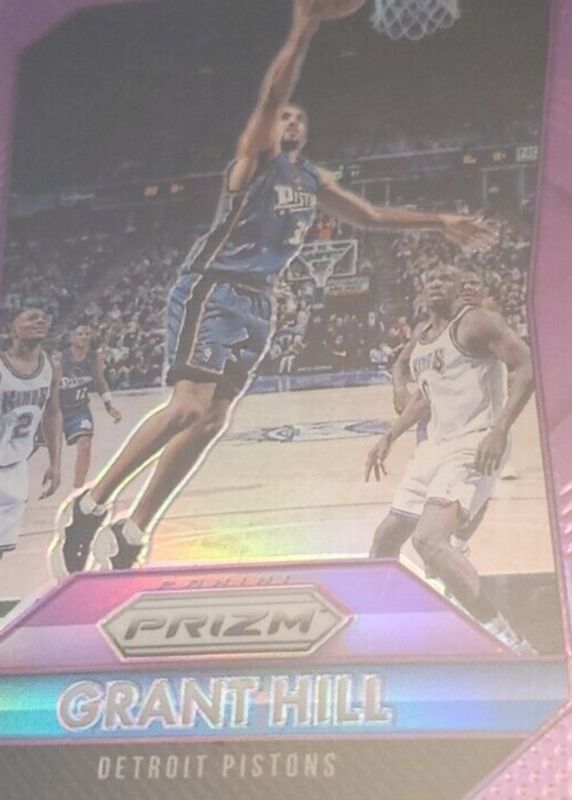 Grant Hill 2015 Prizm #295 Purple /99 RAW