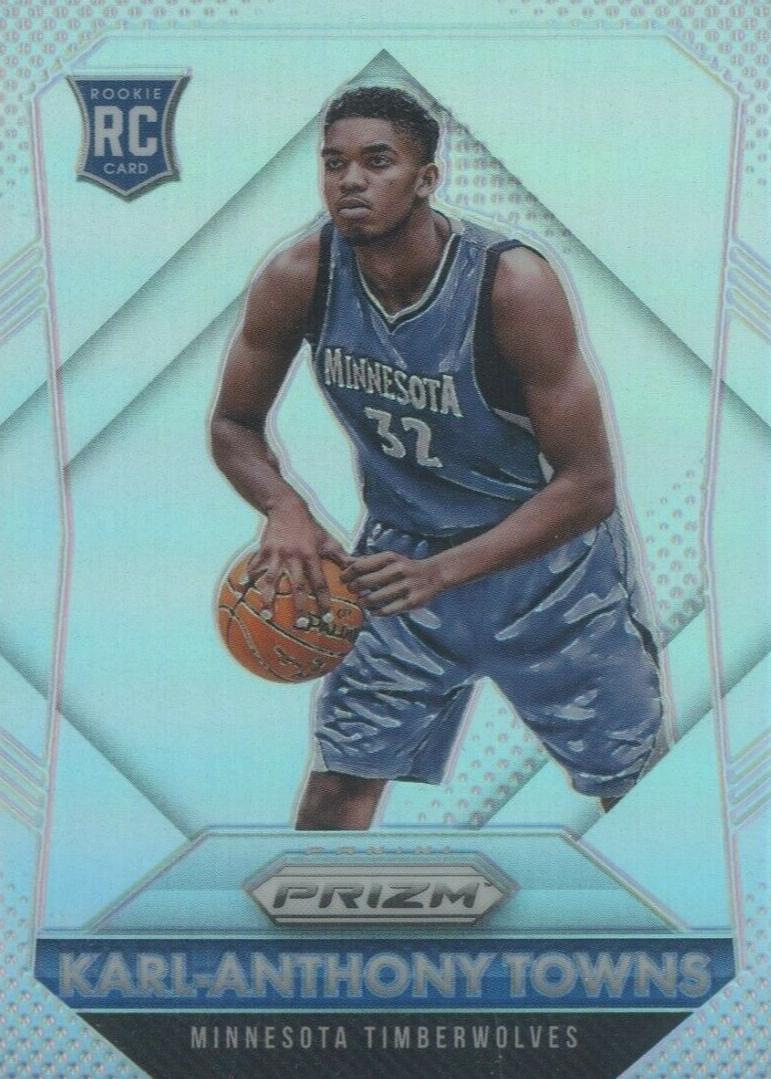 Karl-Anthony Towns 2015 Prizm #328 Silver Price Guide - Sports 