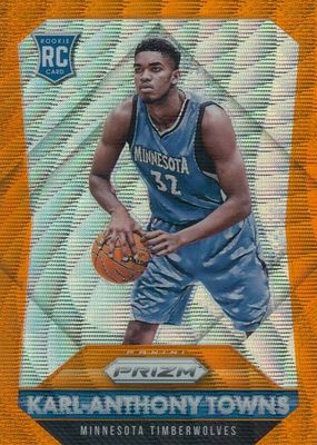 2015 Prizm #328 Orange Wave