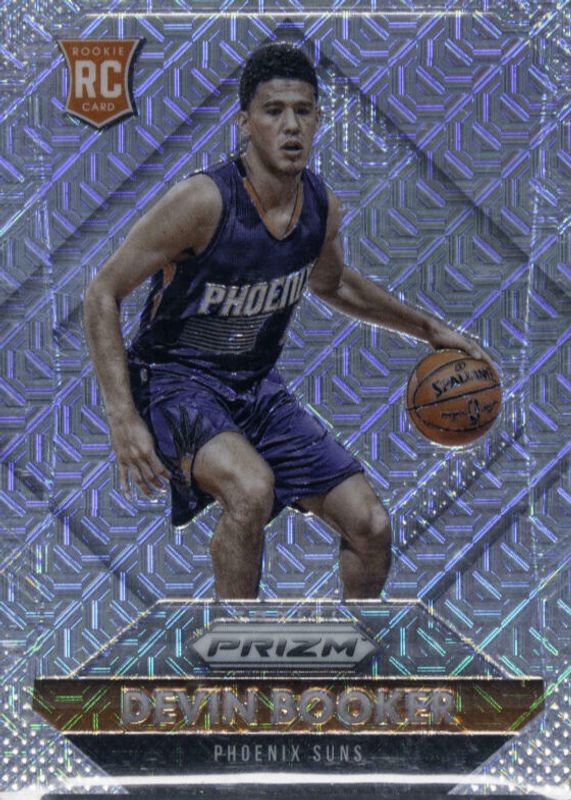 Devin Booker 2015 Prizm #308 Mojo /25 Rookie PSA 10