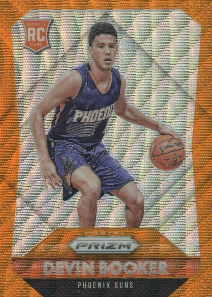 Devin Booker 2015 Prizm #308 Orange Wave Price Guide - Sports 