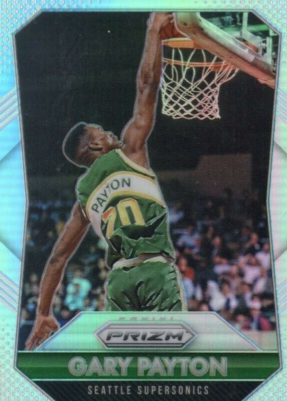 Gary Payton 2015 Prizm #285 Silver SGC 10 PRISTINE