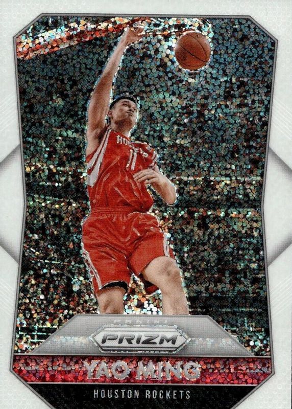 Yao Ming 2015 Prizm #262 White Sparkle /(SSP) SGC 9