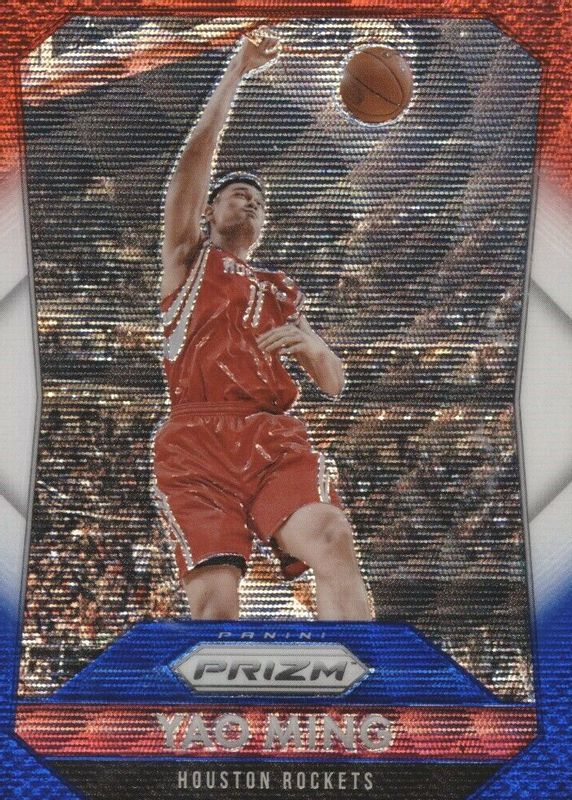 Yao Ming 2015 Prizm #262 Red White Blue BGS 10 BLACK LABEL